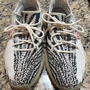 Yeezy Black and White Sneakers